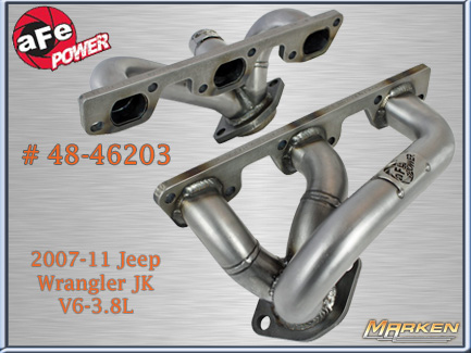 headers for jeep wrangler 3.6